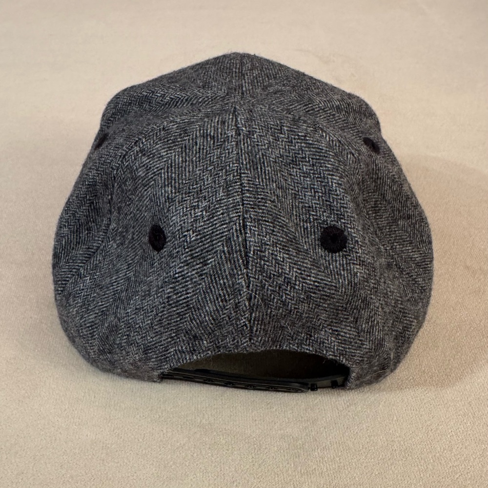 NWOT Binky Bro Gray Bonzai Herringbone Snapback - Picture 2 of 3